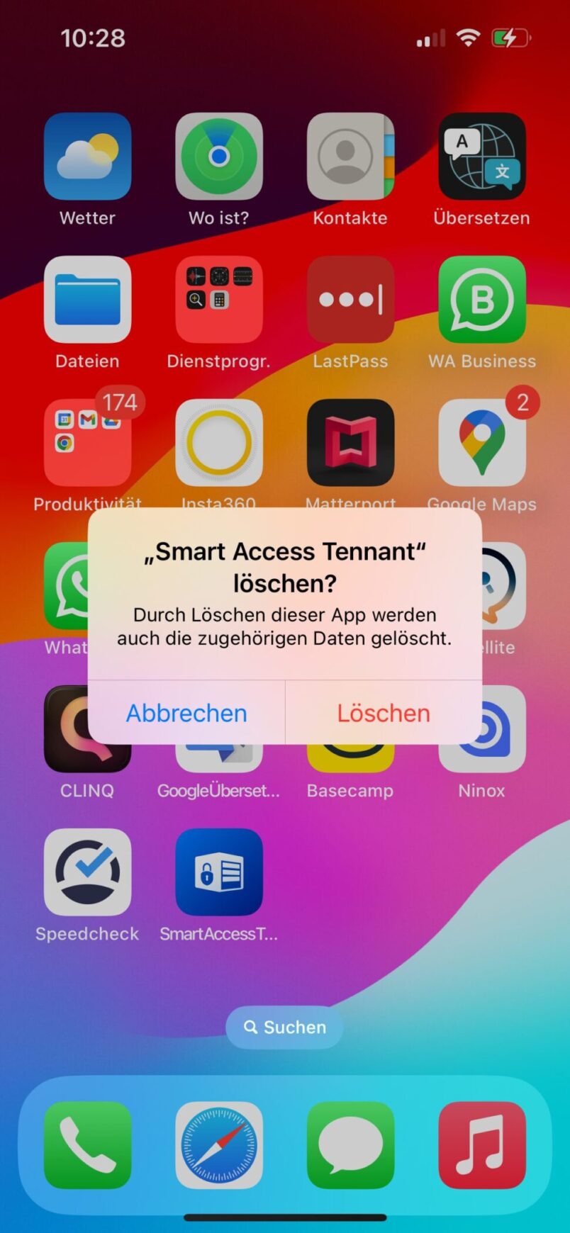 IMG 0261 Wie kann ich die SC Tennant App auf meinem iPhone deinstallieren